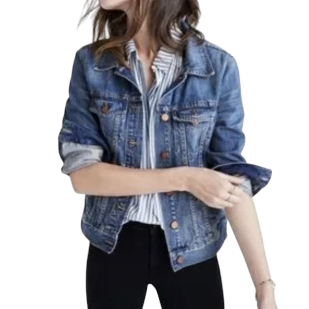 Madewell Women's The Jean Jacket Pinter Wash Size XXS
